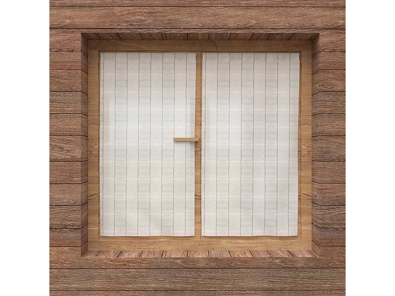 Par de visillos 60x120 cm CALI, por Soleil d'Ocre