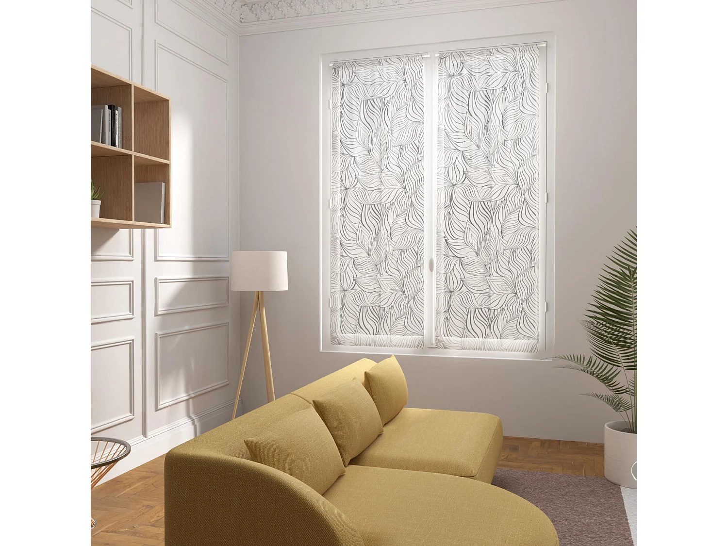 Visillo 60x90 cm LOUANE, de Soleil d'Ocre