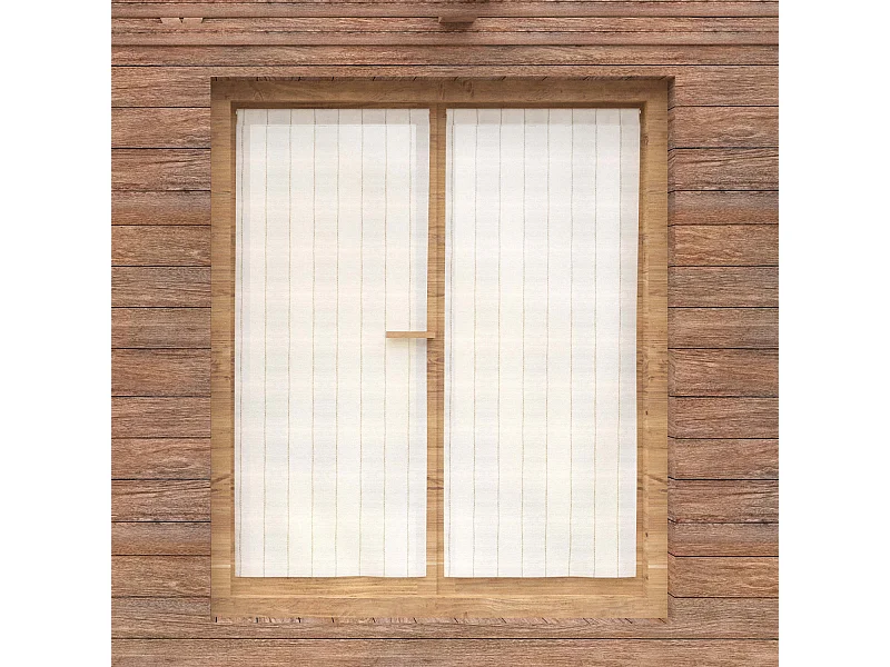 Paire de brise bise 60x160 cm CALI, par Soleil d'Ocre