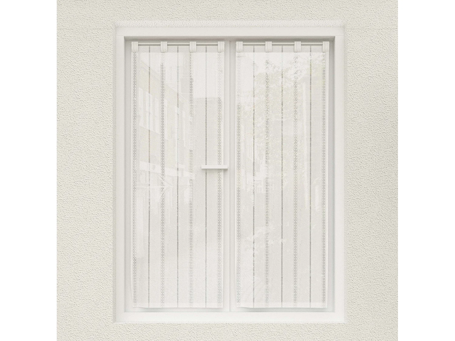 Paire brise bise 60x160 cm CHARLOTTE, par Soleil d'Ocre