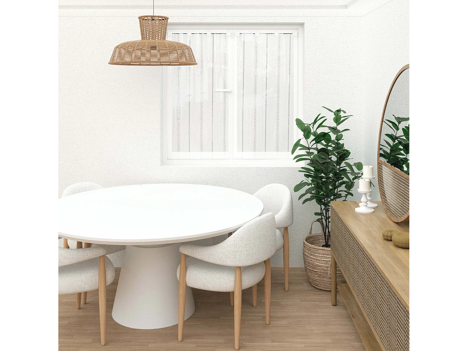 Par de visillos 60x120 cm CHARLOTTE, por Soleil d'Ocre