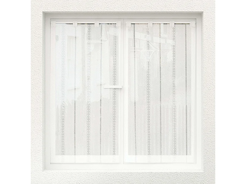 Paire de brise bise 60x120 cm CHARLOTTE, par Soleil d'Ocre