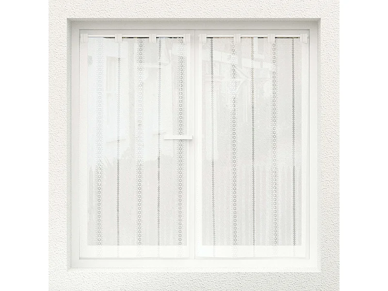 Par de visillos 60x120 cm CHARLOTTE, por Soleil d'Ocre