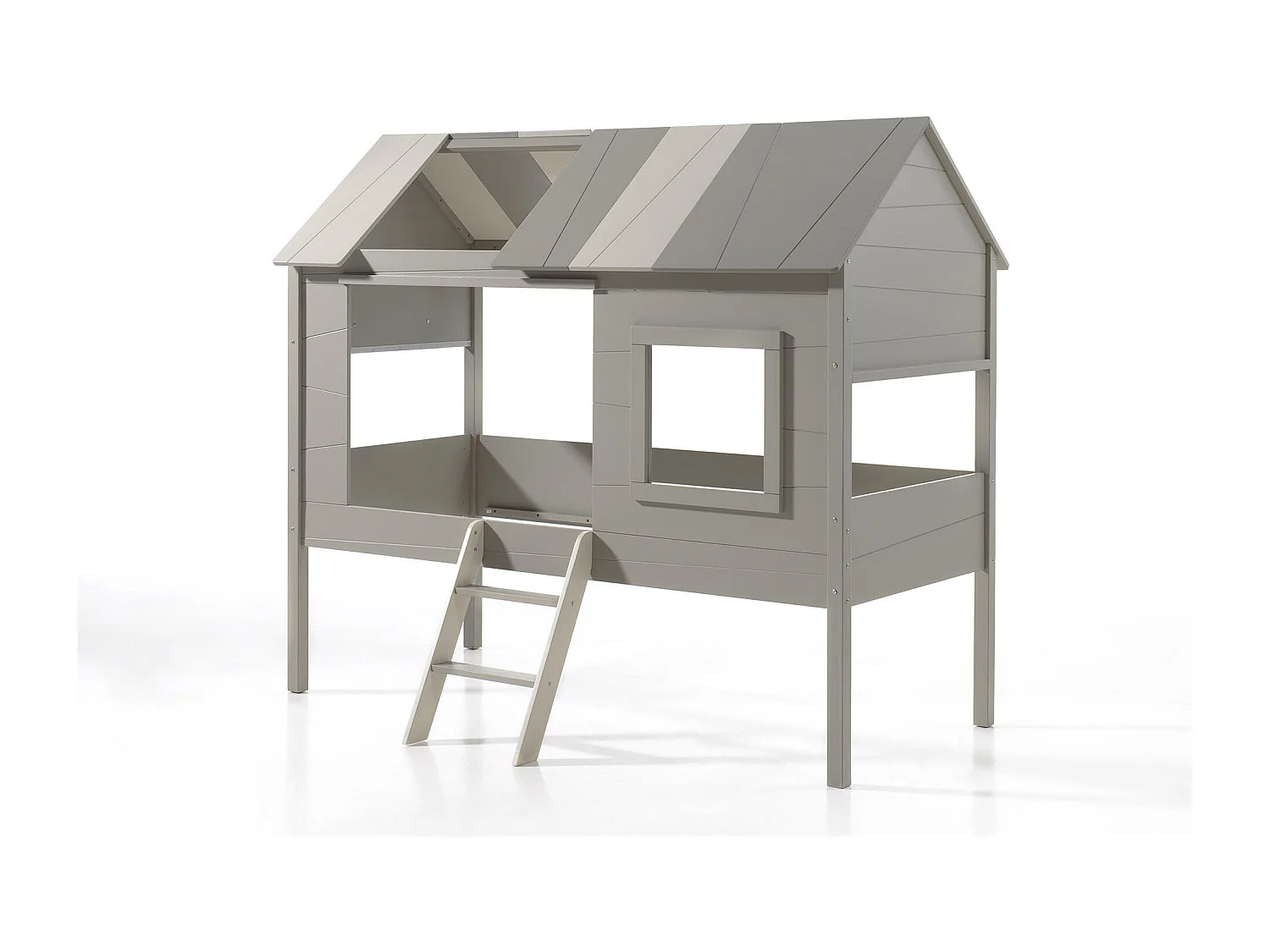 Huisbed CHARLOTTE HB005 137x210x186 Grijs