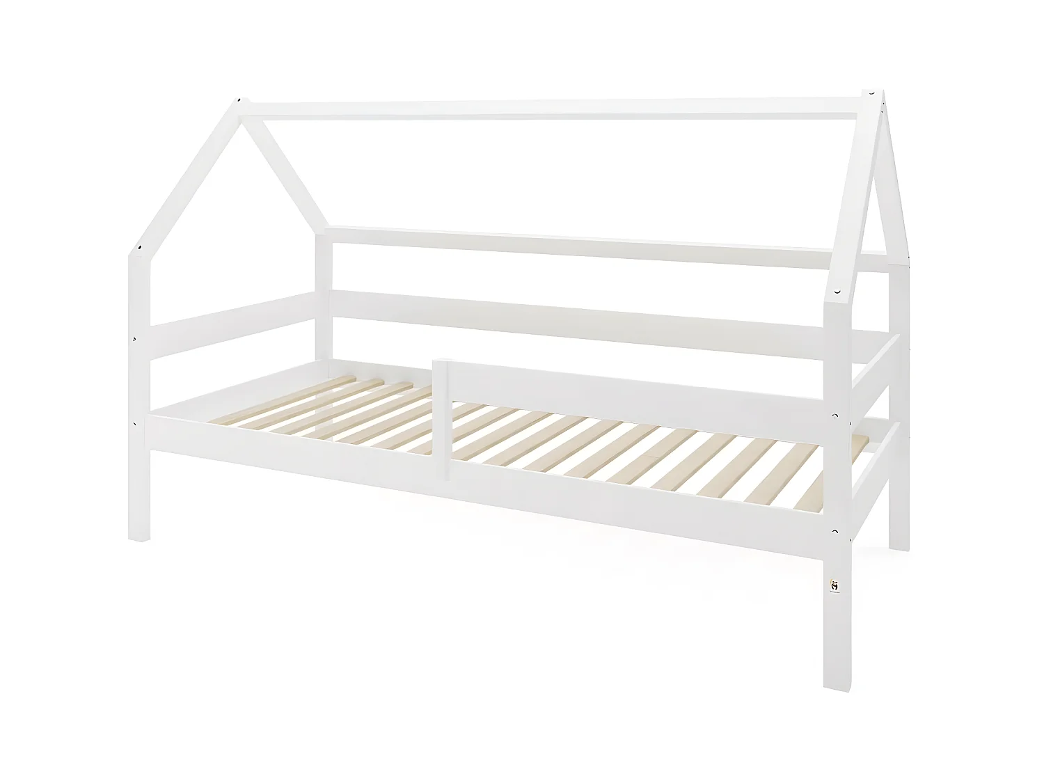 Hausbett SOLE HB005 97x211x134 Weiß