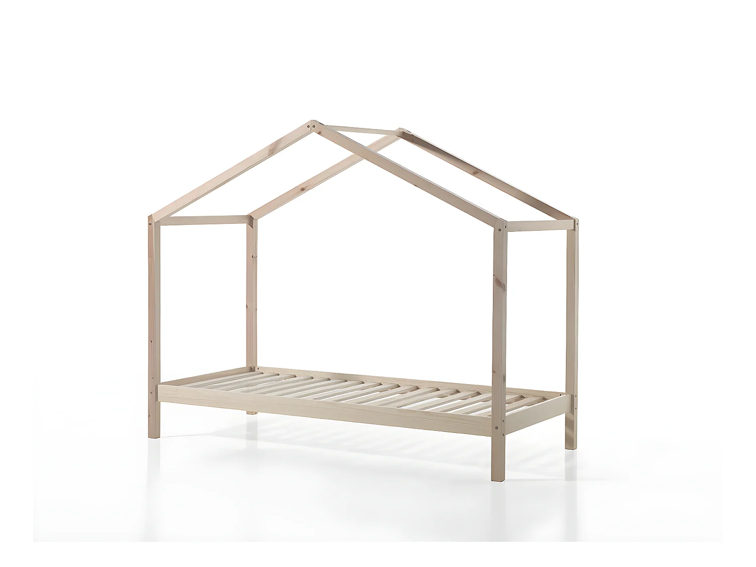 Lit Cabane DALLAS HB005 97x211x170 Clair naturel