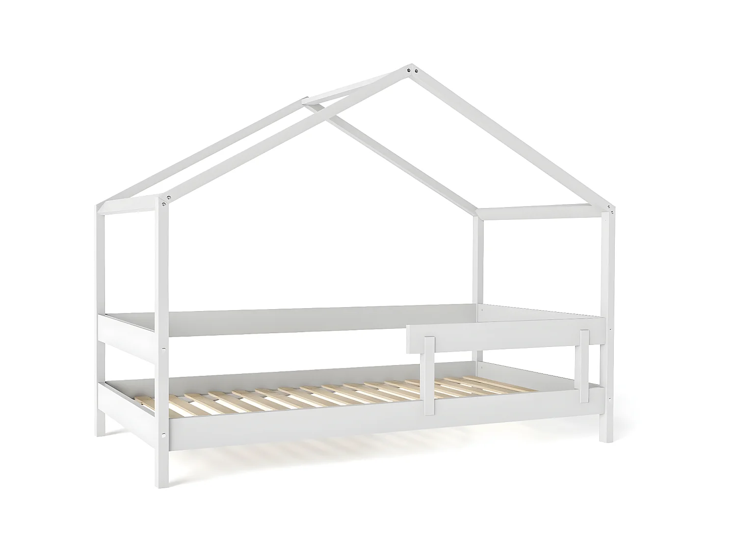 Lit Cabane HYTTE HB001 89x169x135 Blanc