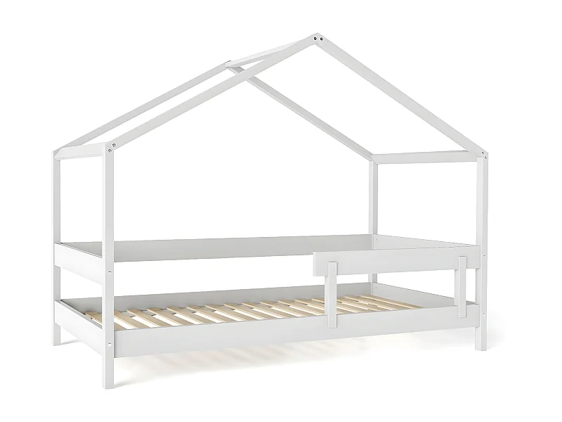 Lit Cabane HYTTE HB001 89x169x135 Blanc