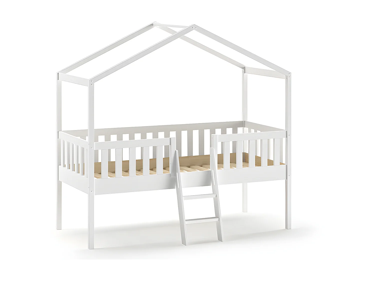 Huisbed DALLAS HB005 120x209x202 Wit