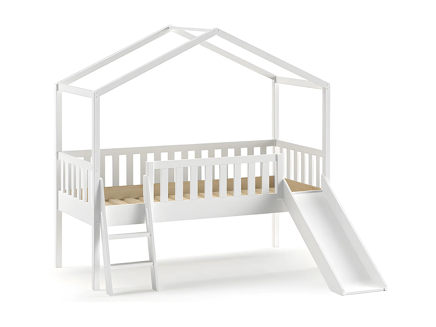 Estrutura cama infantil DALLAS HB005 90x200 cm Branco