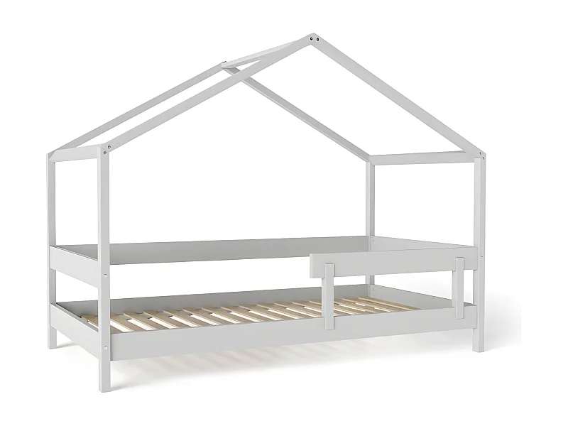 Letto Capanna HYTTE HB001 89x169x135 Grigiochiaro