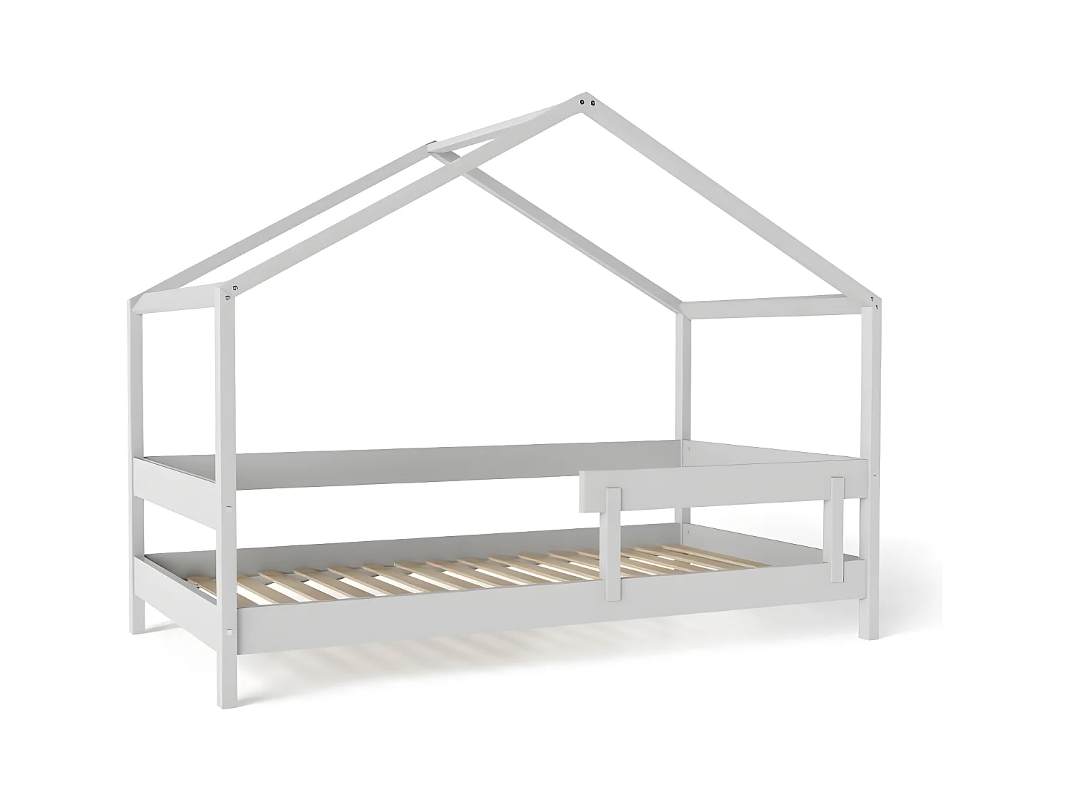Letto Capanna HYTTE HB001 89x169x135 Grigiochiaro
