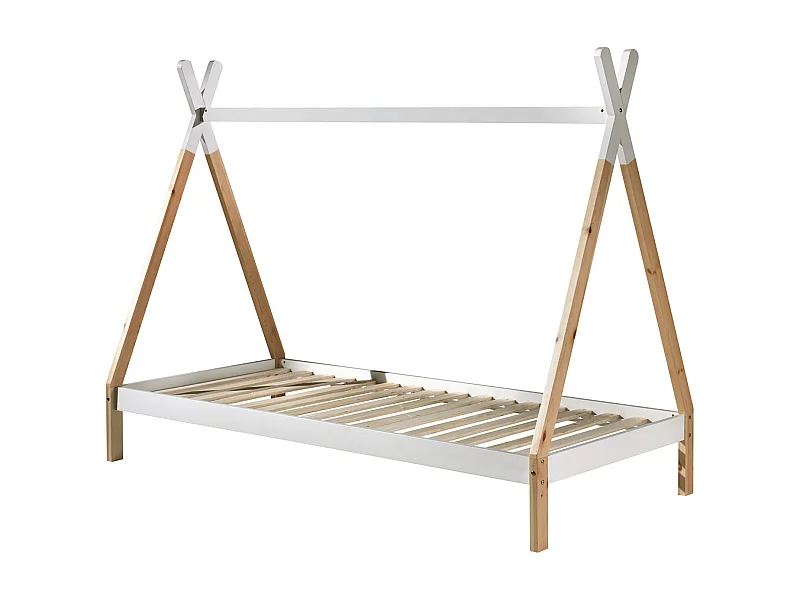 Cama Infantil TIPI HB005 98x206x158 Blanco