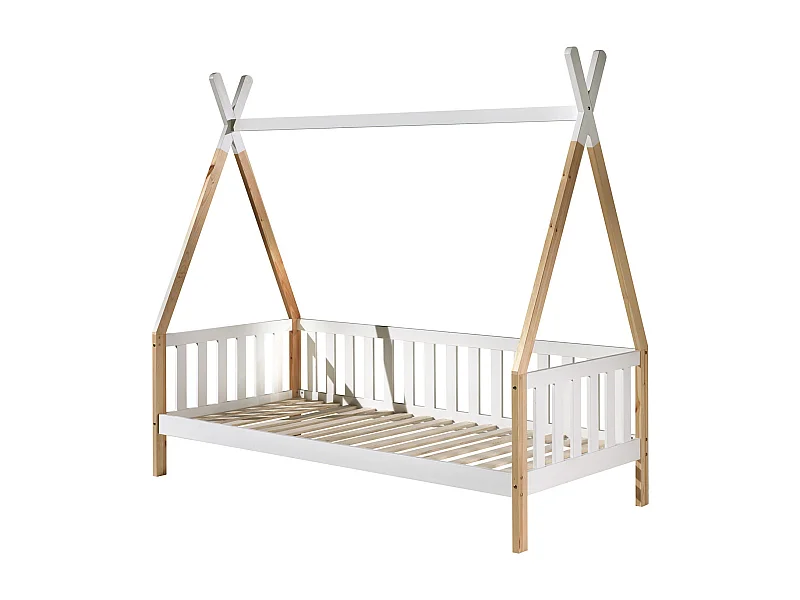 Letto Capanna TIPI HB005 96x206x189 Bianco