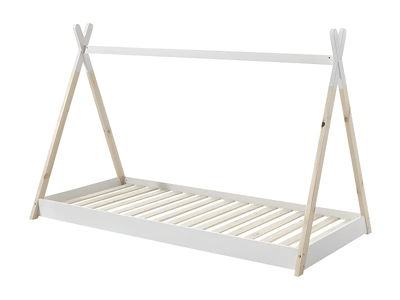 Letto Capanna TIPI HB005 107x206x134 Bianco