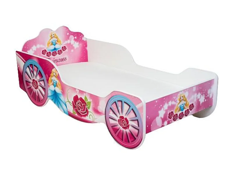 Bed KARETA KSB015 74x153x44 Roze