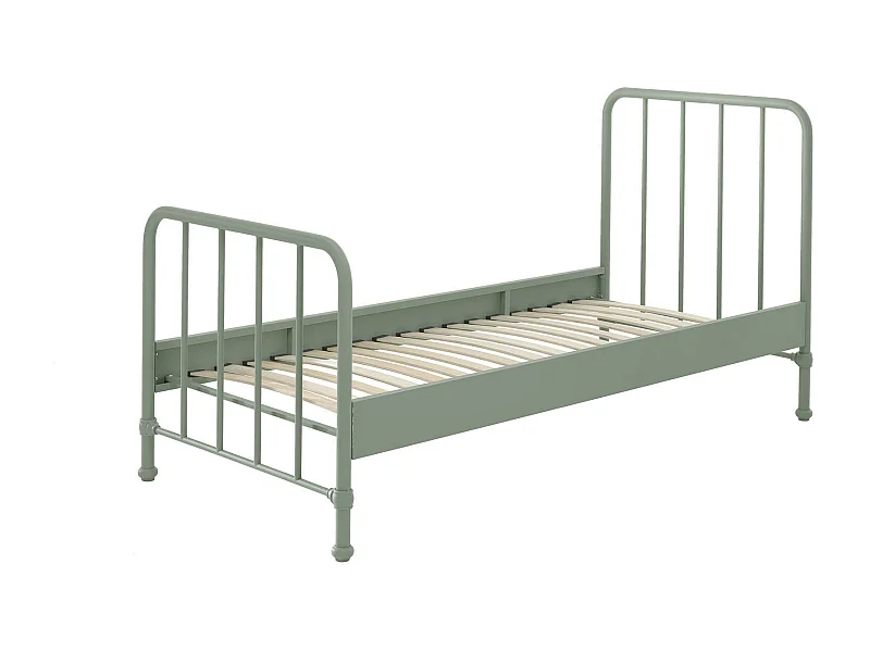 Letto Singolo BRONXX KSB005 99x208x110 Verde
