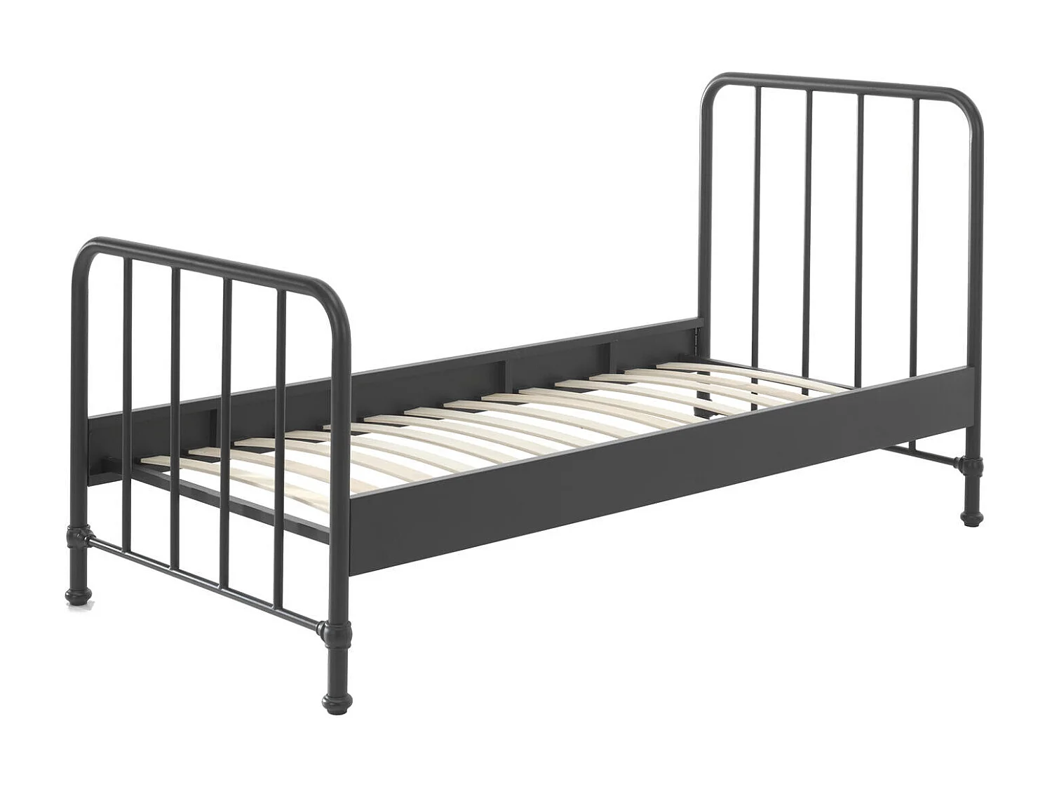 Bed BRONXX KSB005 99x208x110 Zwart