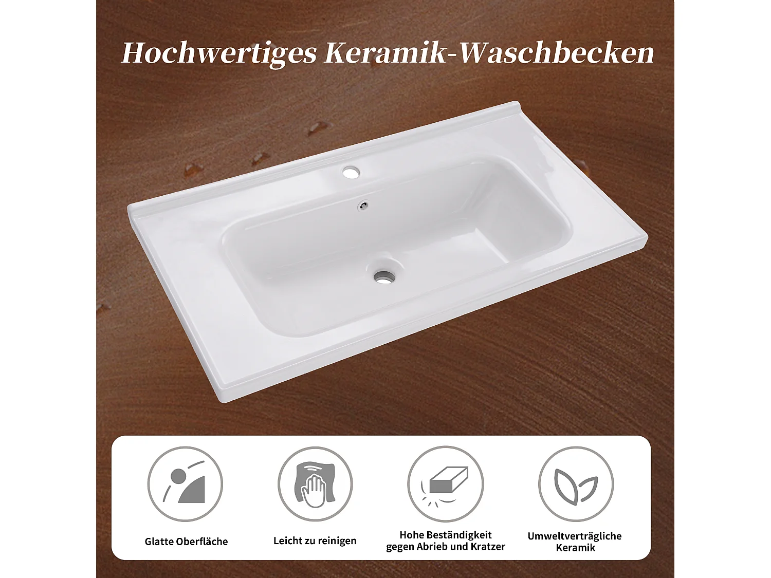Spiegelkast en wandwastafelmeubel met nis - inbouwwastafel - breedte 90 cm - MDF-hout - lichtgrijs