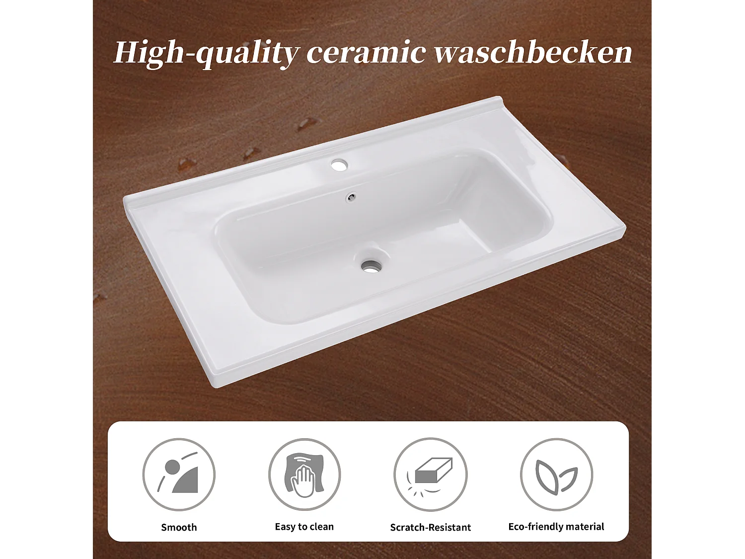 Spiegelkast en wandwastafelmeubel met nis - inbouwwastafel - breedte 90 cm - MDF-hout - lichtgrijs