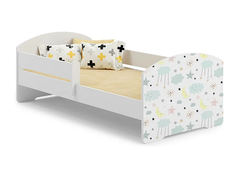 Cama Infantil LUK KSB001 85x164x63 Blanco