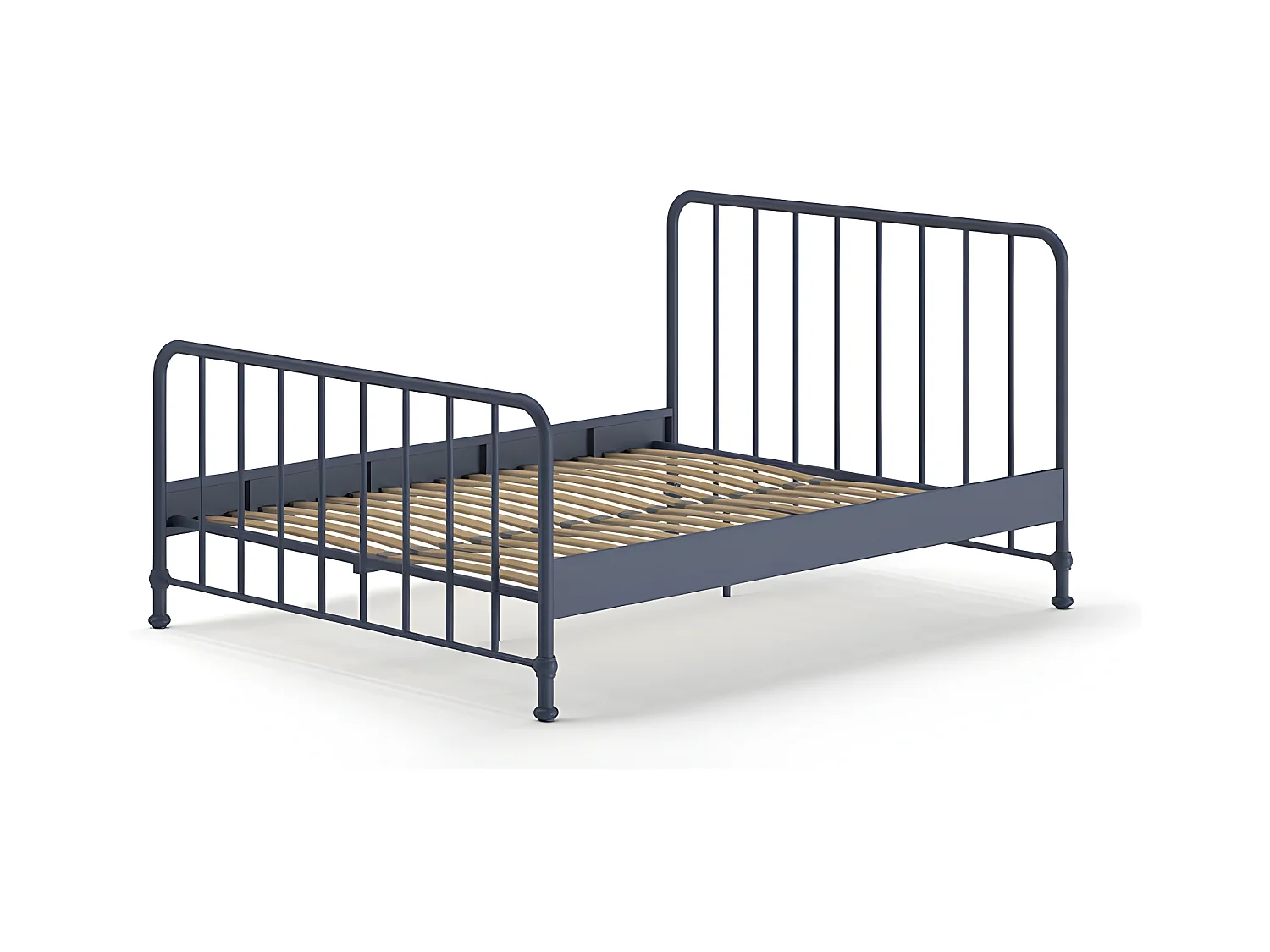Cadre de lit BRONXX BF010 160x200 cm Bleu