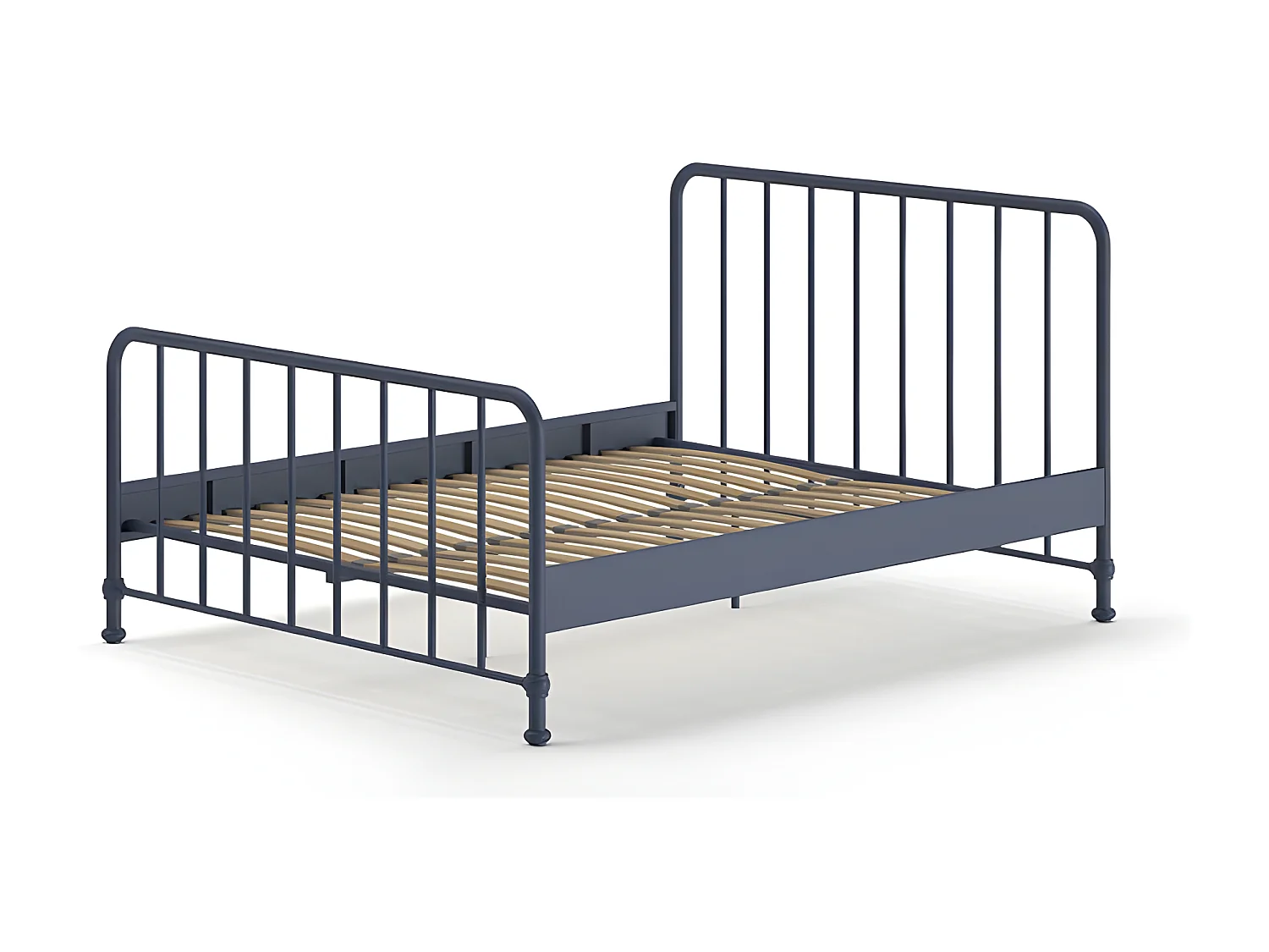 Cadre de lit BRONXX BF010 160x200 cm Bleu