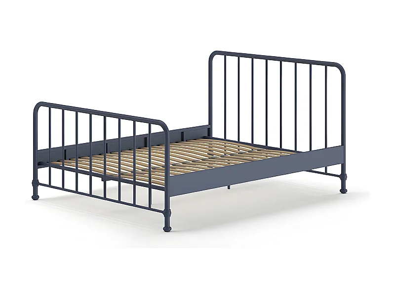 Letto BRONXX BF010 160x200 cm Blu