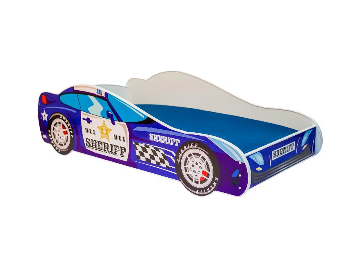 Lit Enfant CAR KSB001 84x165x49 Bleu