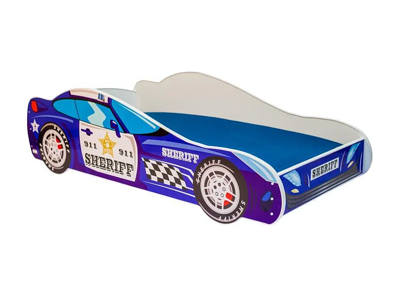 Bed CAR KSB001 84x165x49 Blauw