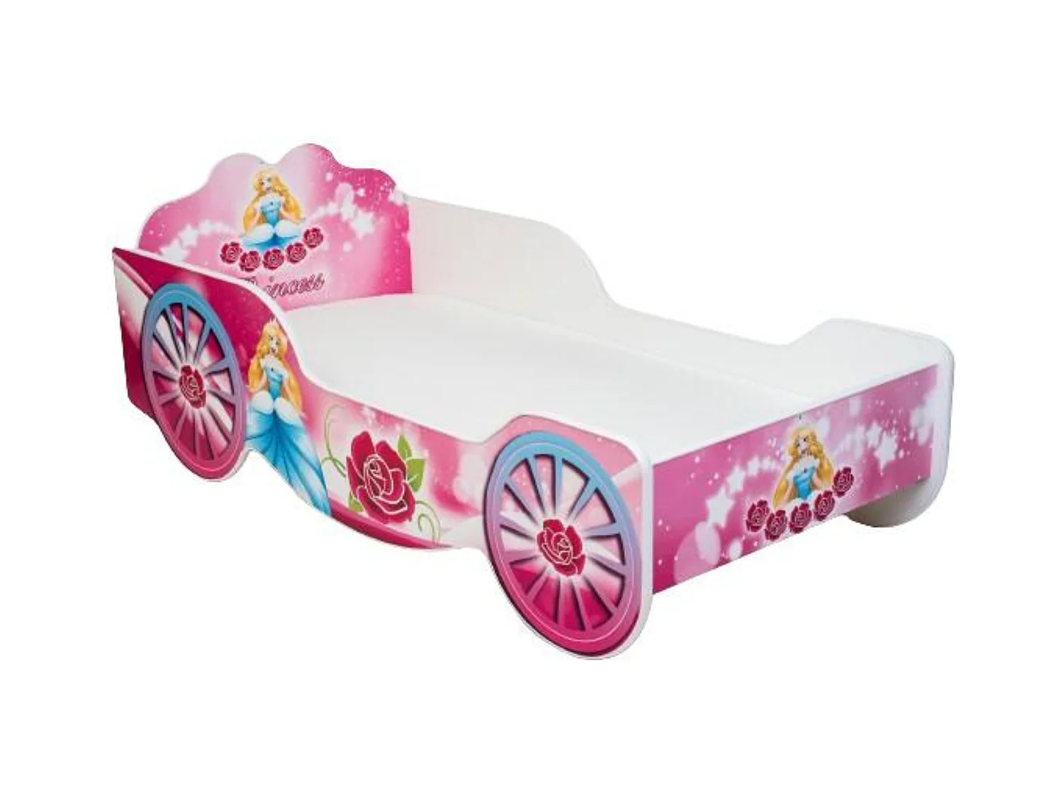 Lit Enfant KARETA KSB001 84x165x49 Rose