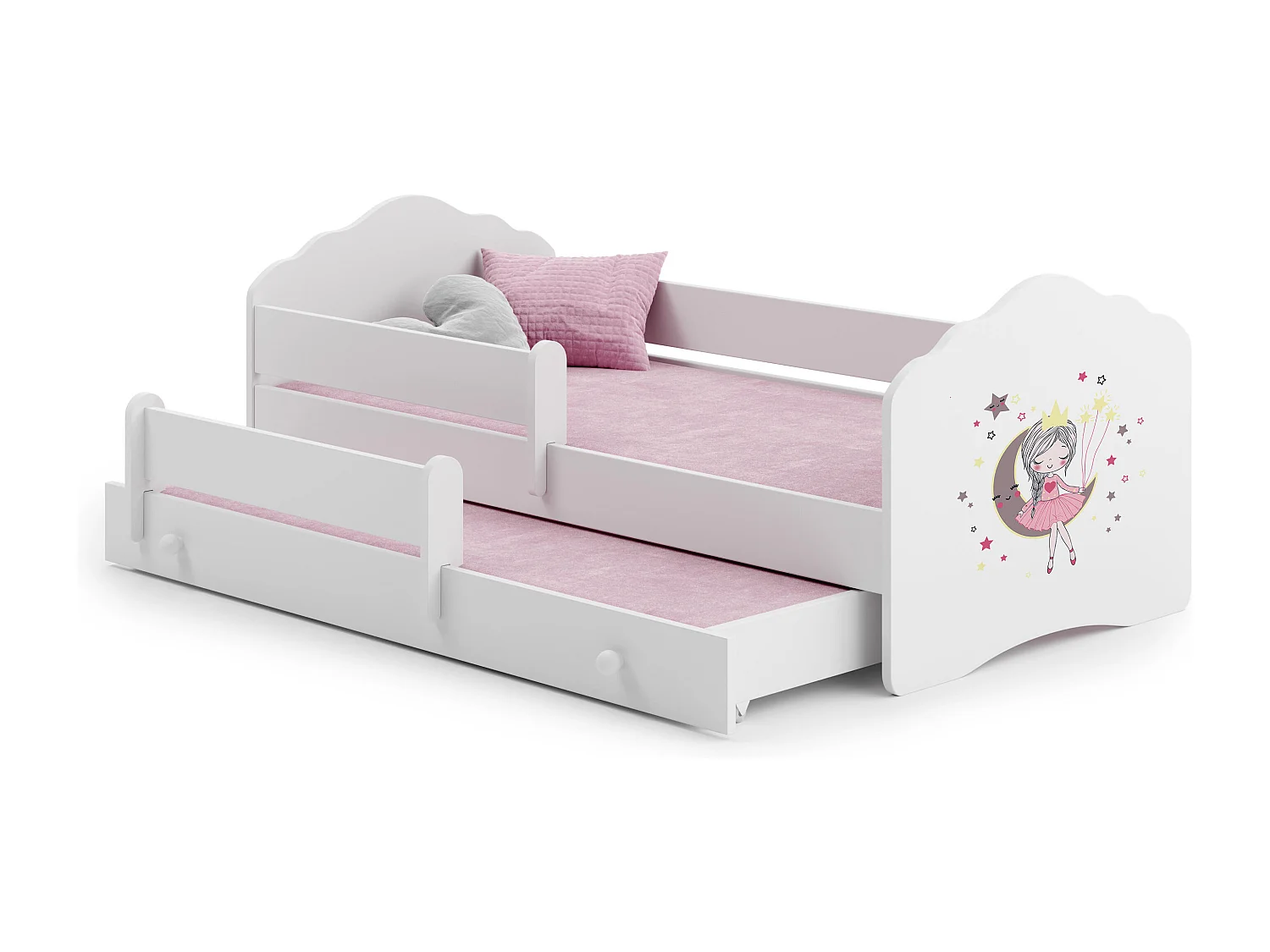 Lit Enfant FALA KSB001 85x164x63 Blanc