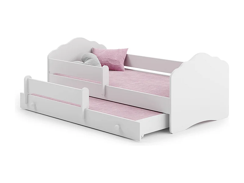 Letto Singolo FALA KSB001 85x164x63 Bianco