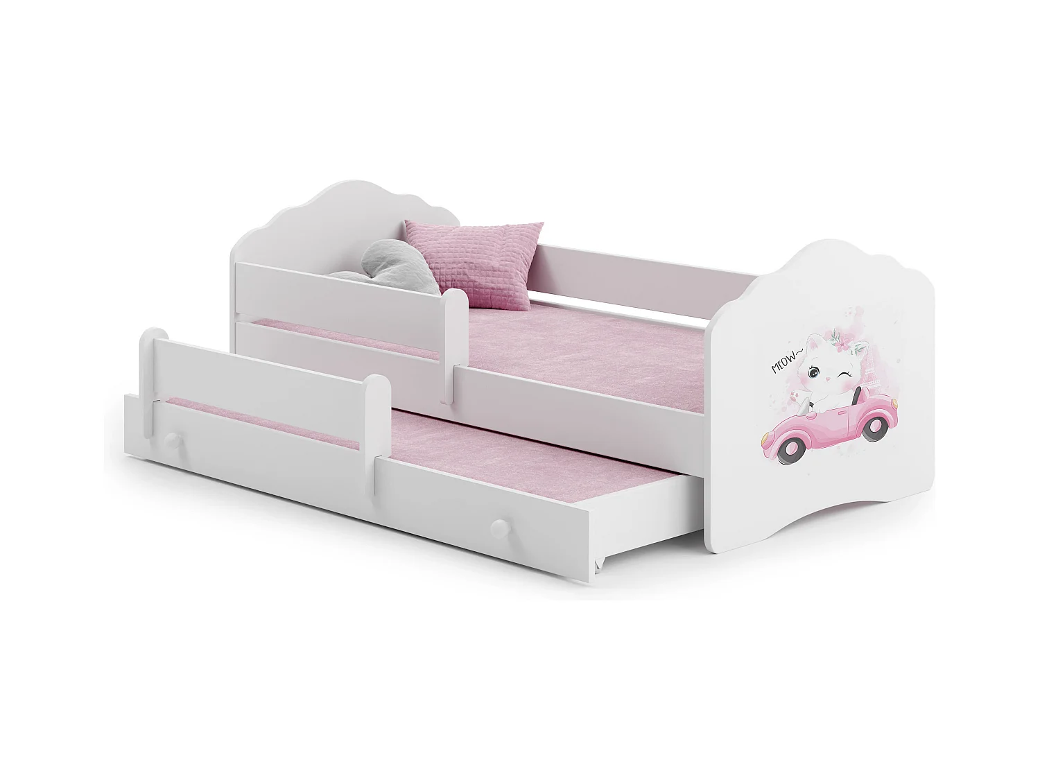 Lit Enfant FALA KSB001 85x164x63 Blanc