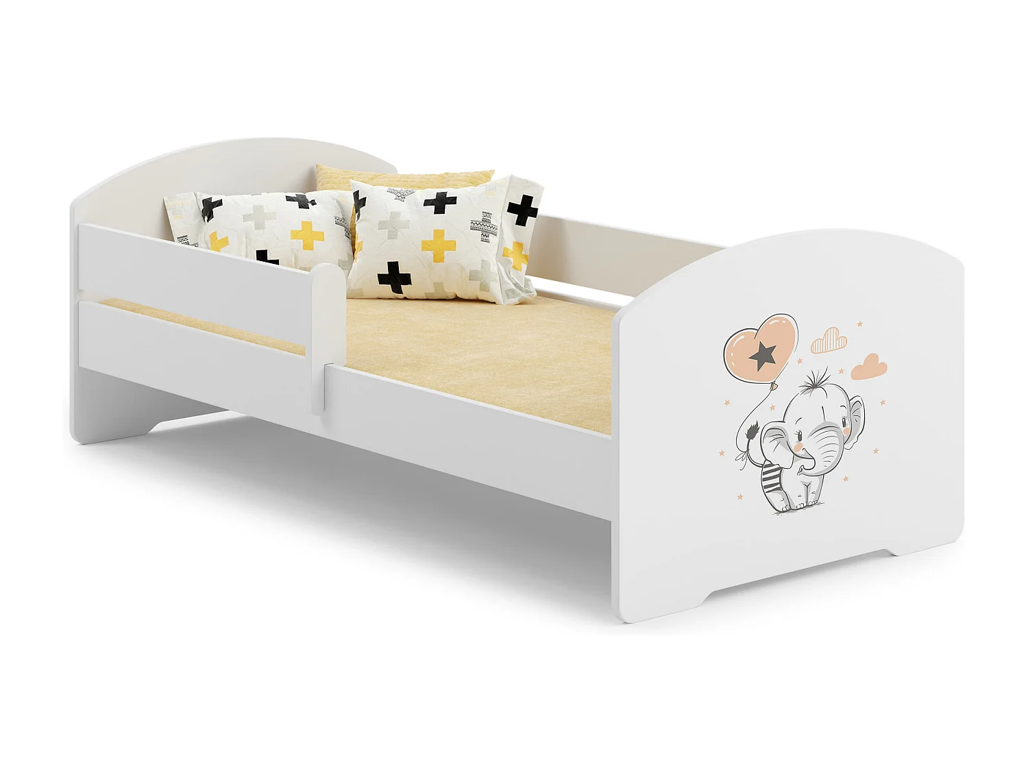 Lit Enfant LUK KSB001 85x164x63 Blanc