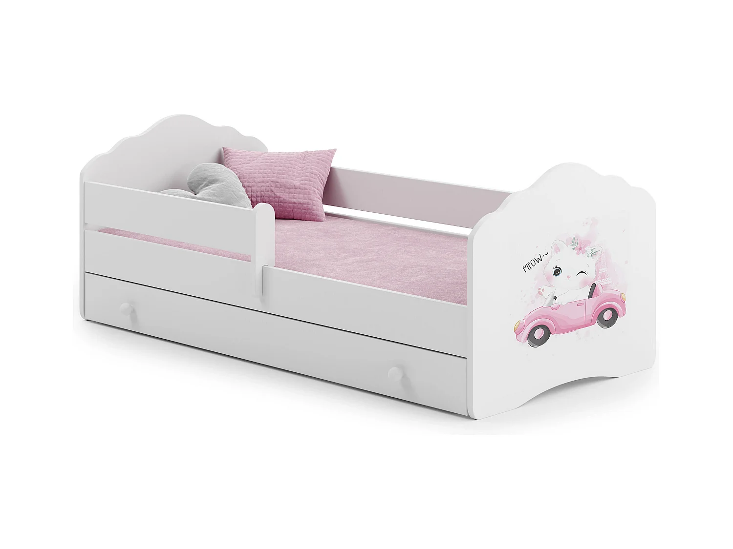 Bed FALA KSB001 85x164x63 Wit