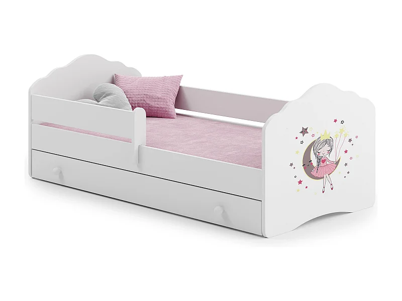 Cama Infantil FALA KSB001 85x164x63 Blanco