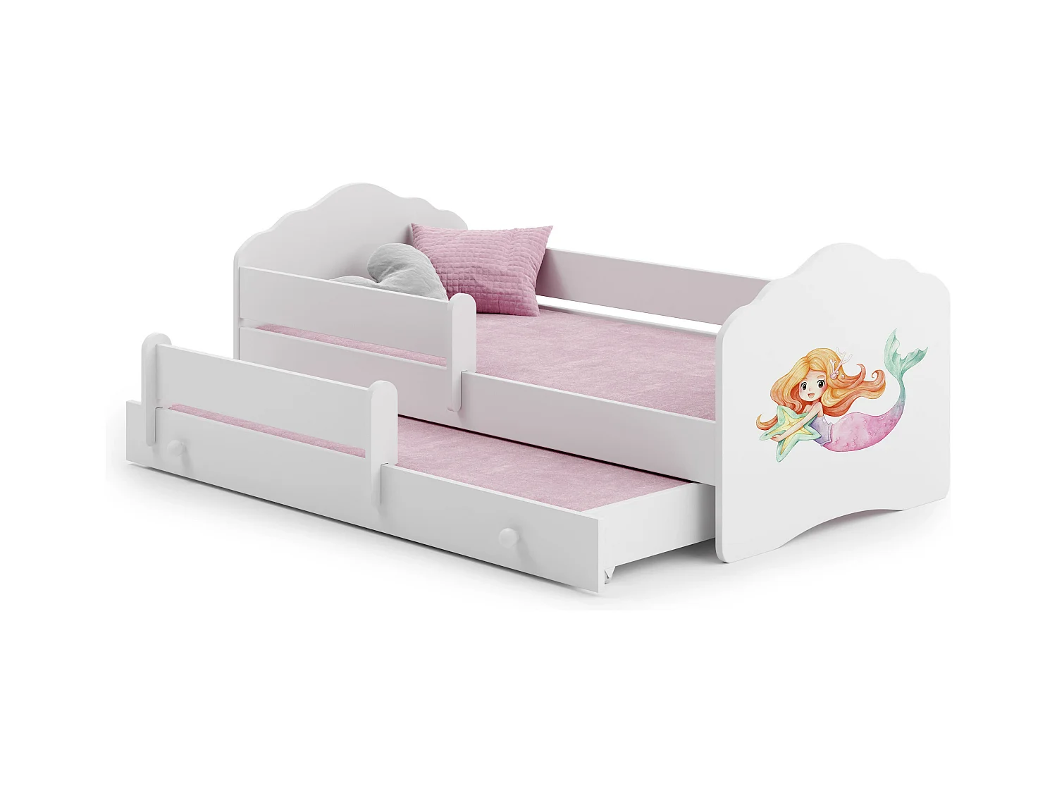 Lit Enfant FALA KSB001 85x164x63 Blanc