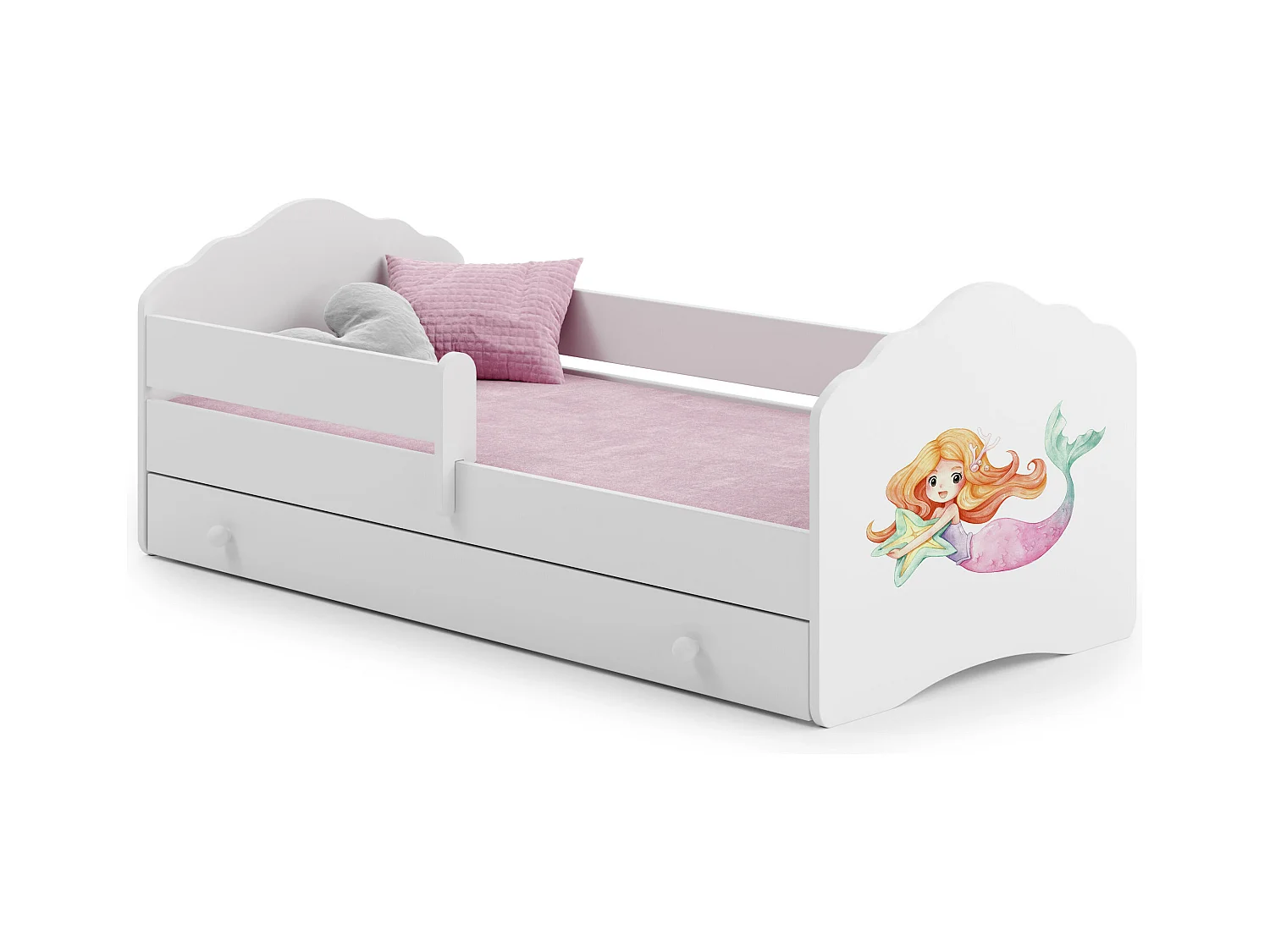 Lit Enfant FALA KSB001 85x164x63 Blanc