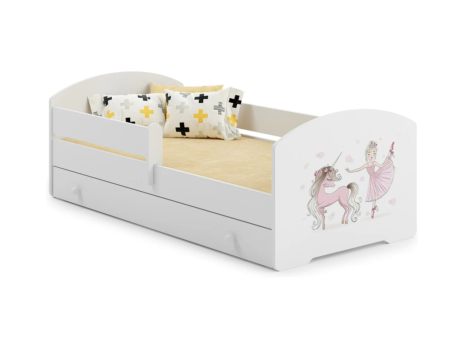 Bed LUK KSB001 85x164x63 Wit