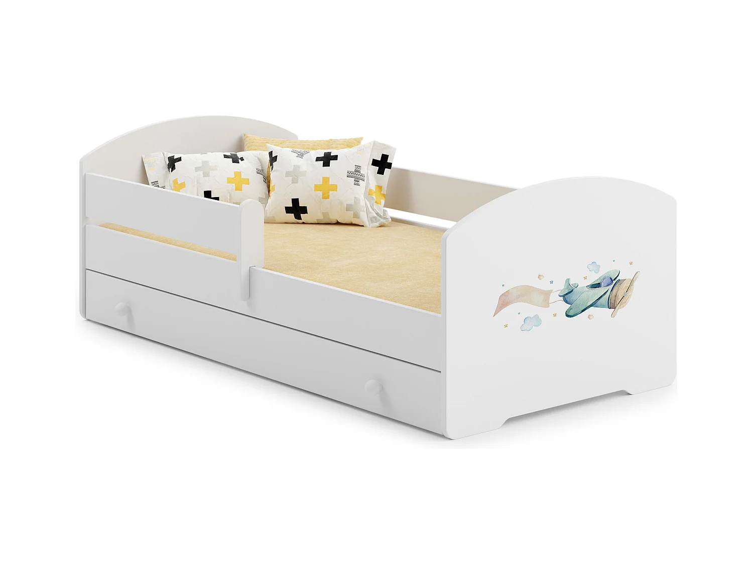 Lit Enfant LUK KSB001 85x164x63 Blanc