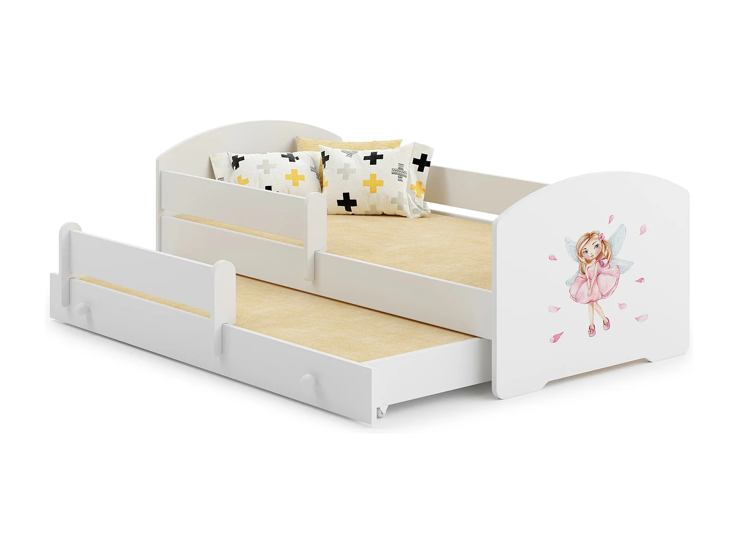 Kinderbett LUK KSB001 85x164x63 Weiß