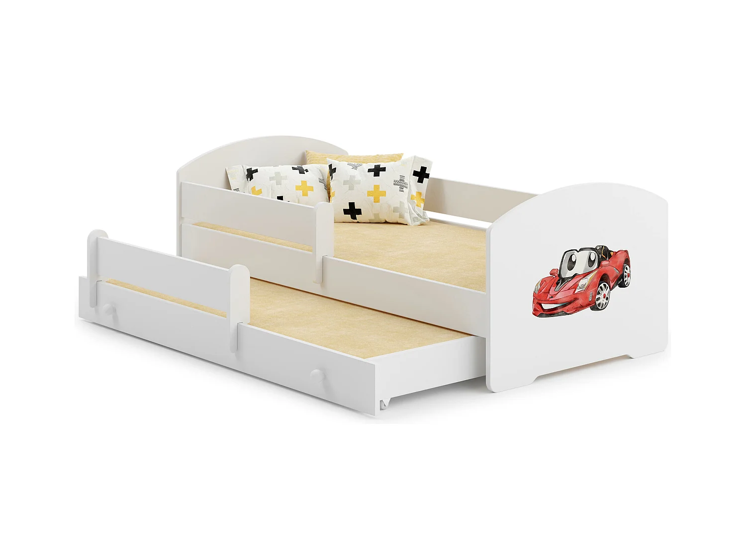 Kinderbett LUK KSB001 85x164x63 Weiß
