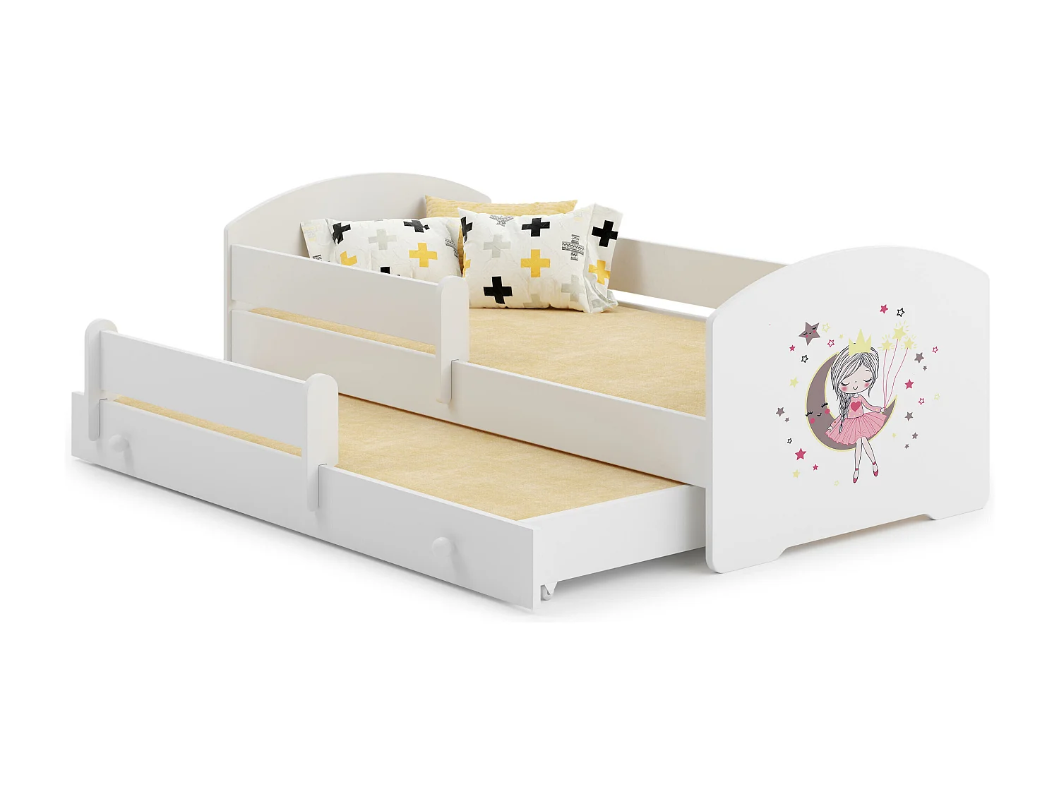 Lit Enfant LUK KSB001 85x164x63 Blanc