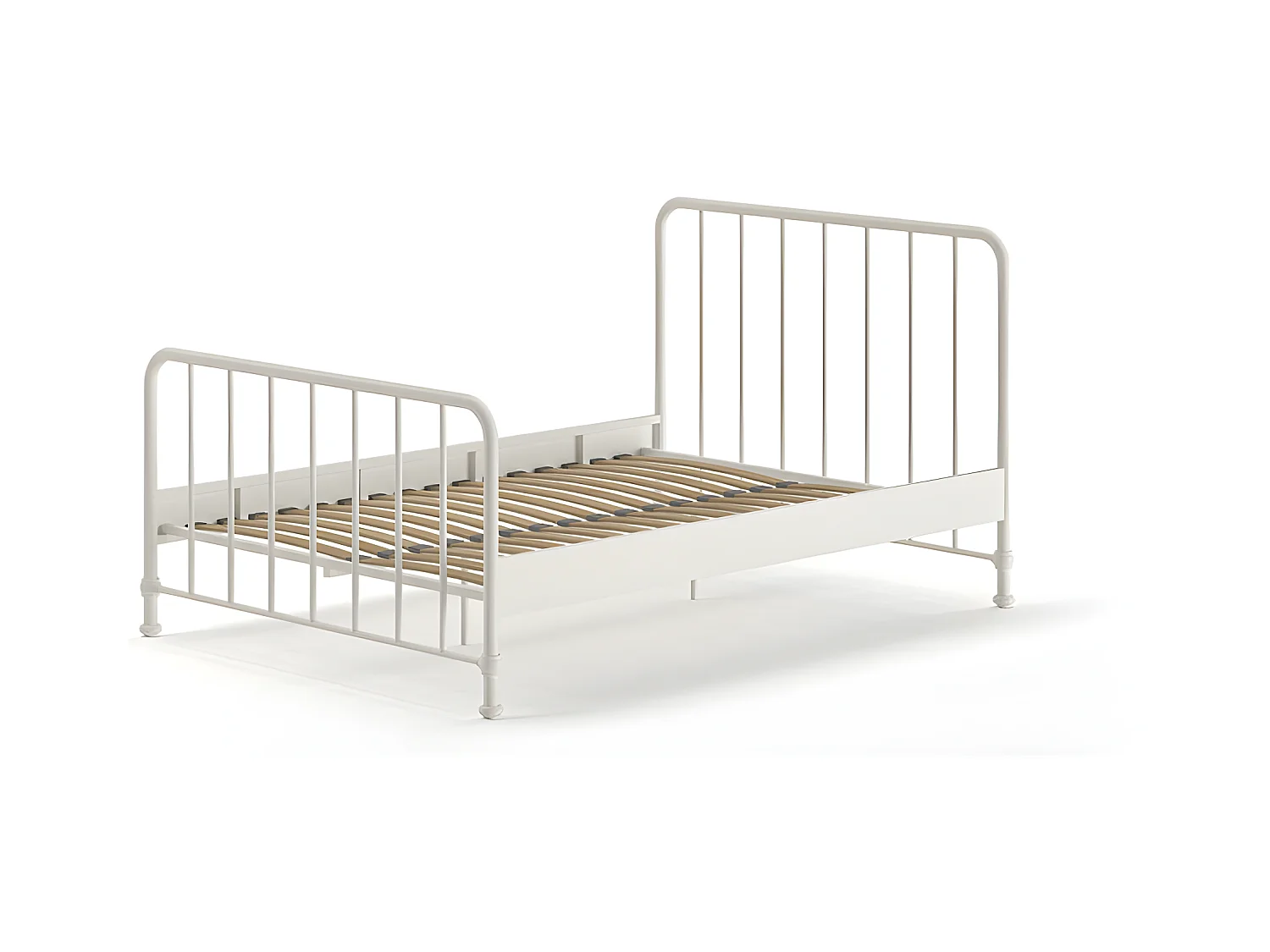 Bed BRONXX BF009 140x200 cm Wit