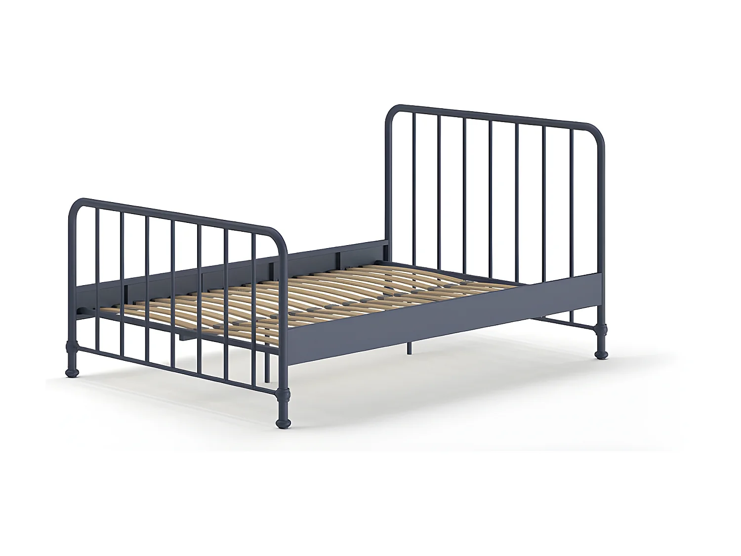 Cadre de lit BRONXX BF009 140x200 cm Bleu