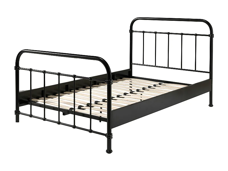 Bed NEW YORK BF008 120x200 cm Zwart