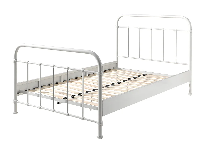 Bed NEW YORK BF008 120x200 cm Wit