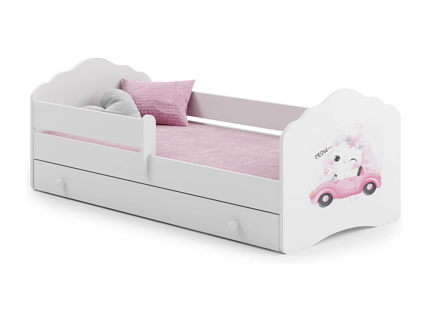 Lit Enfant FALA KSB015 78x144x65 Blanc