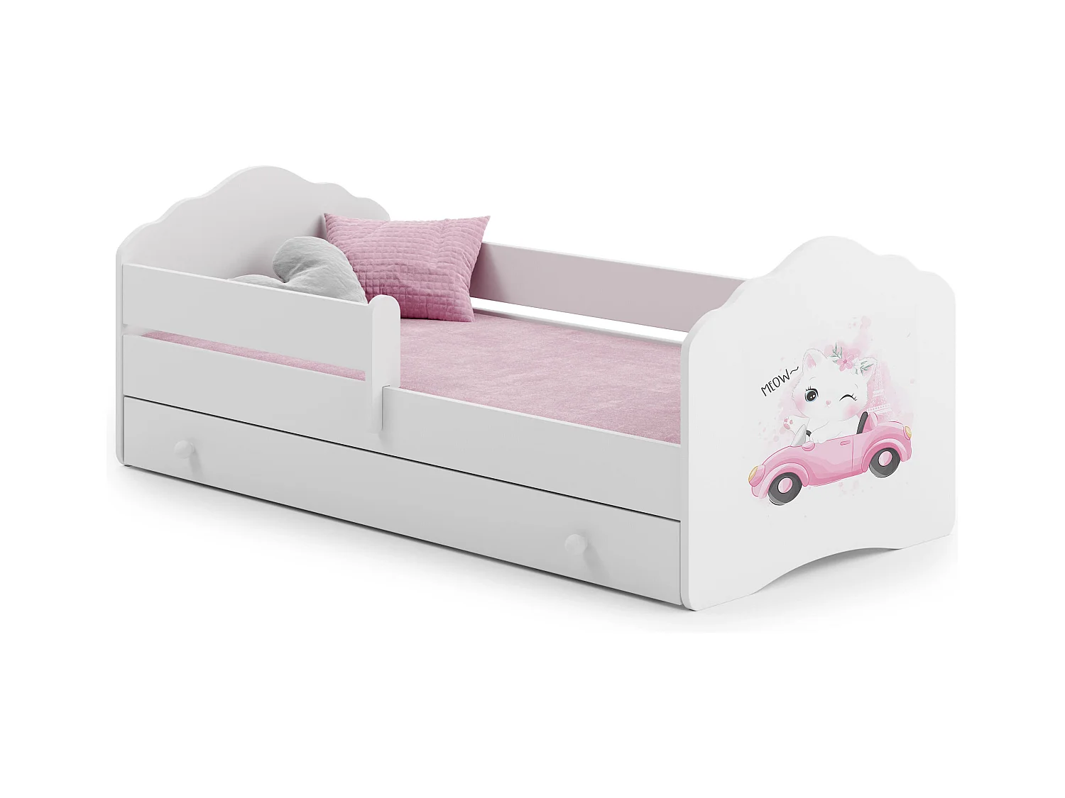 Lit Enfant FALA KSB015 78x144x65 Blanc